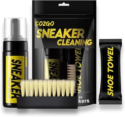 Poetry Health Sneaker Cleaning Kit with Foam Cleaner & Brush
